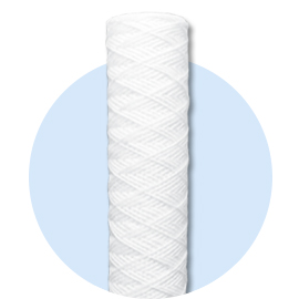JP real depth filtration string wound filter cartridge JP real depth filtration string wound filter cartridge