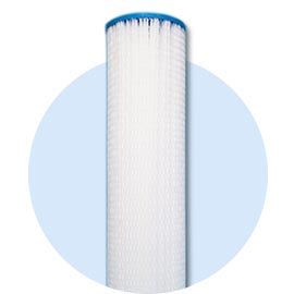 PE/PP/Cellulose pleated filter cartridge