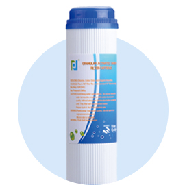 UDF/GAC filter cartridge