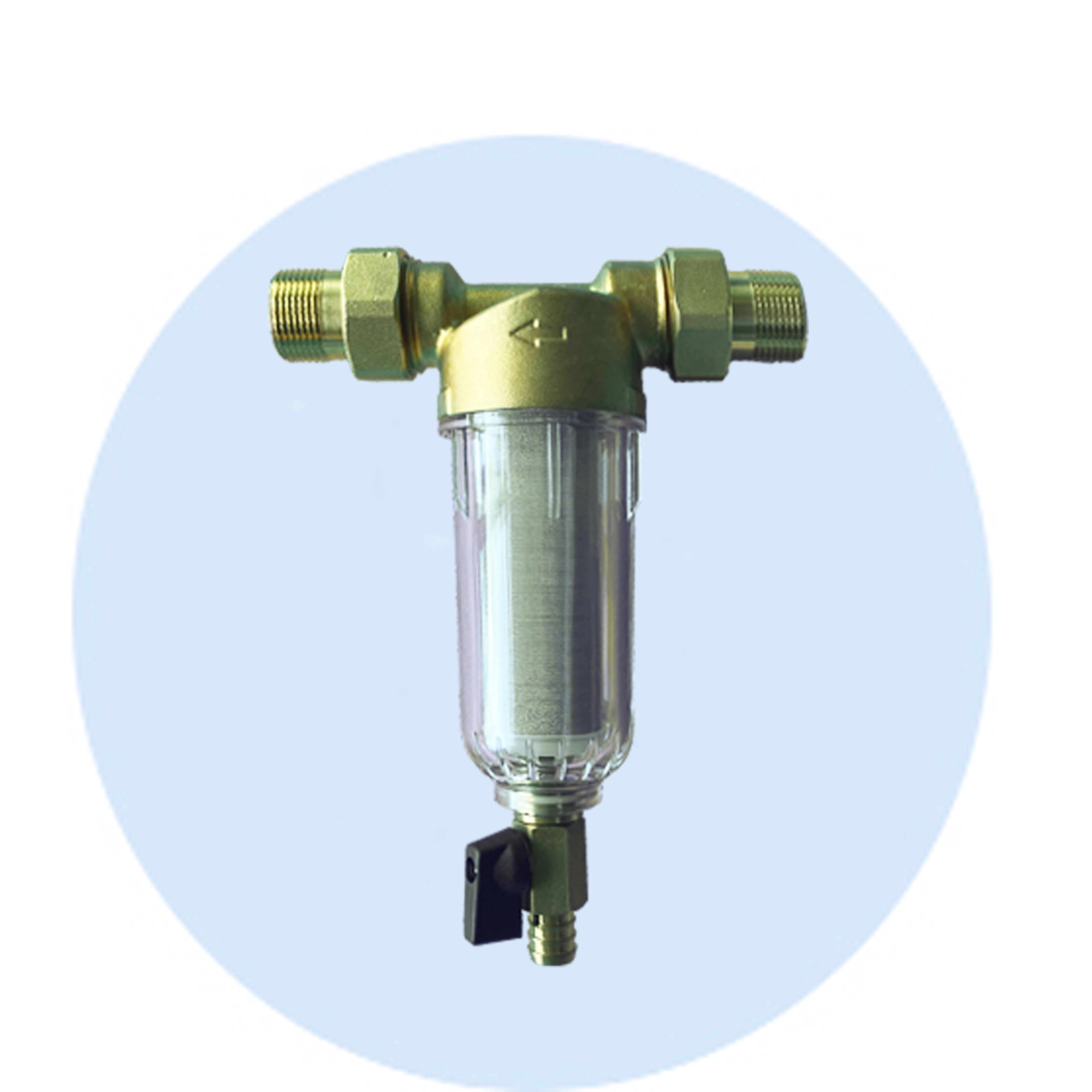 Pre- filter / Spin down sediment filter Pre- filter / Spin down sediment filter